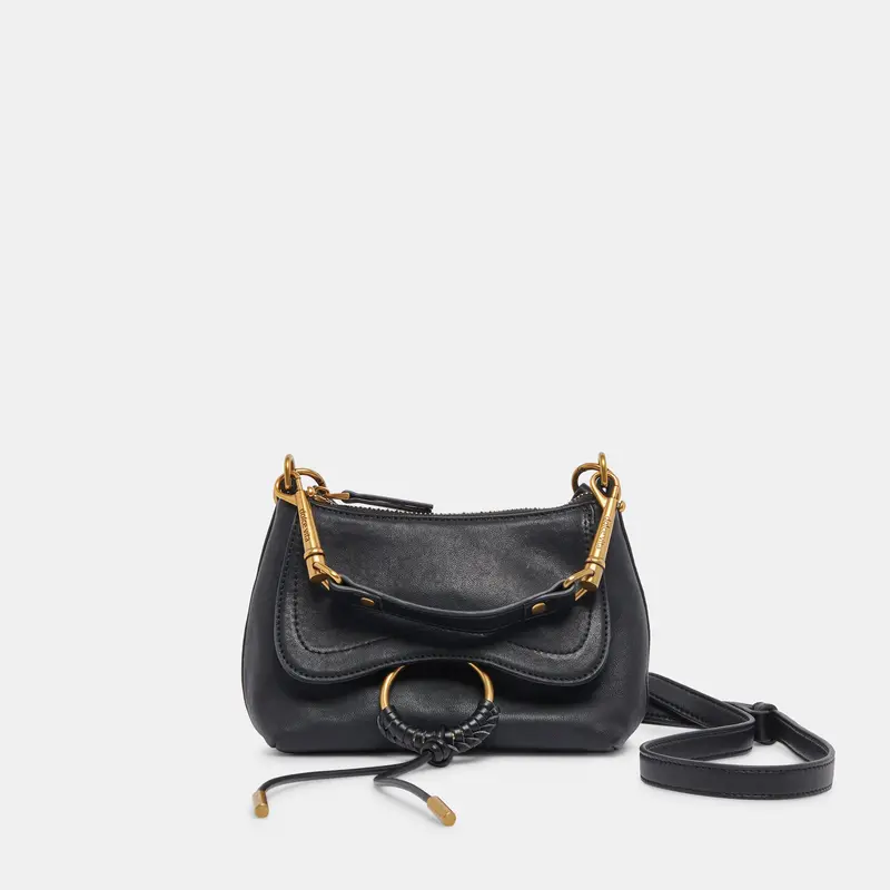 Jolene Crossbody Black Leather 1