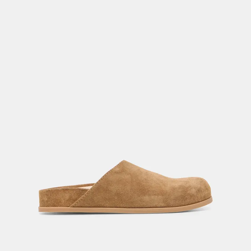 Joney Flats Lt Brown Suede 1