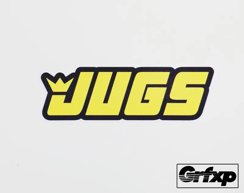 Jugs Printed Sticker 1