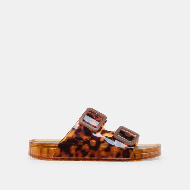 Julio Sandals Tortoise Vinyl 1