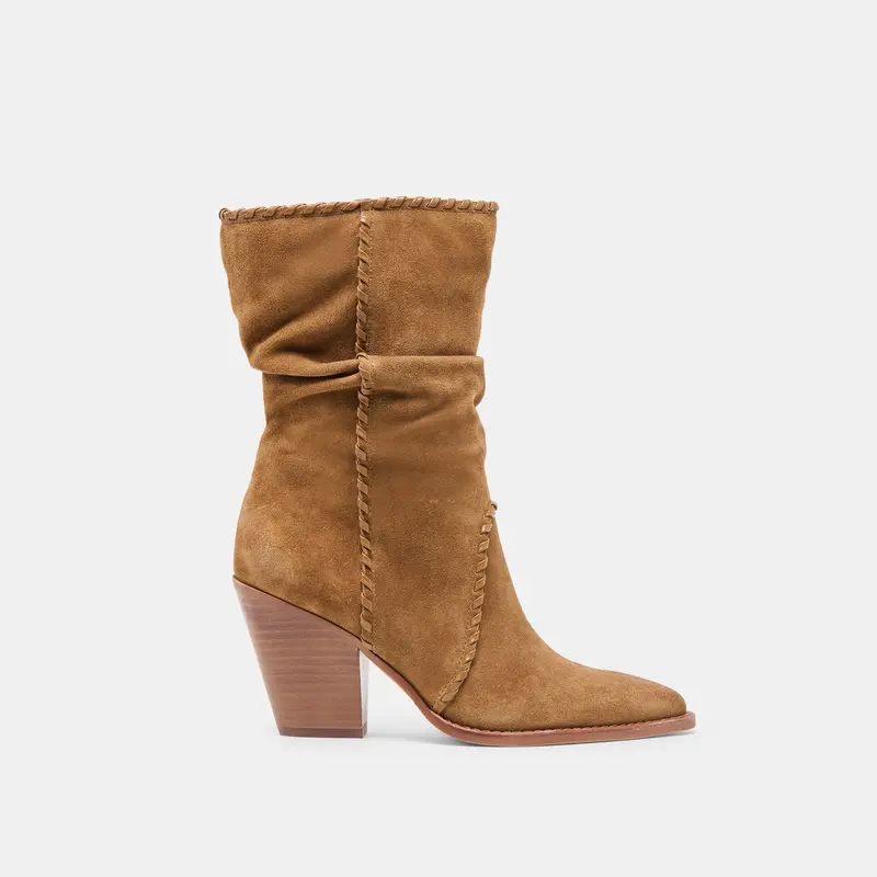 Julith Boots Lt Brown Suede 1