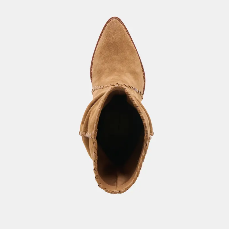 Julith Boots Lt Brown Suede 10