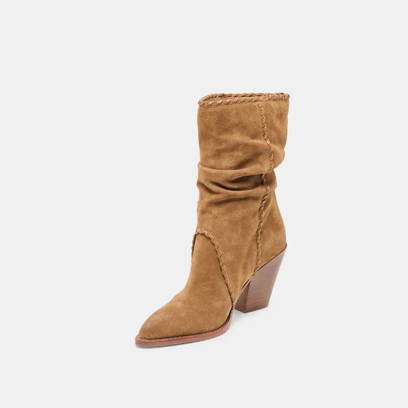 Julith Boots Lt Brown Suede 5