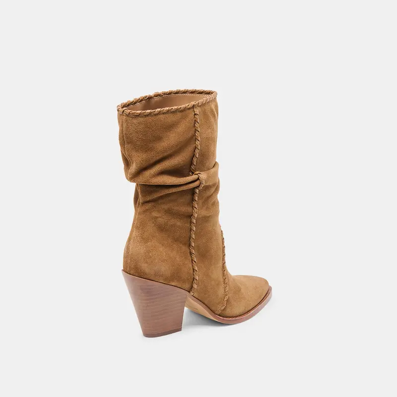 Julith Boots Lt Brown Suede 6