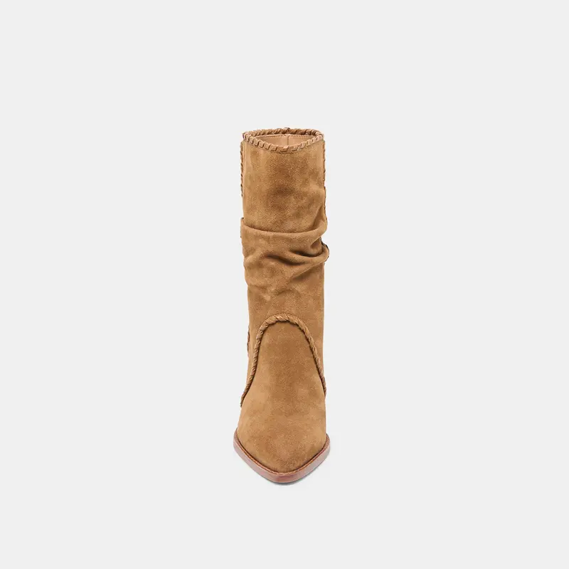 Julith Boots Lt Brown Suede 8