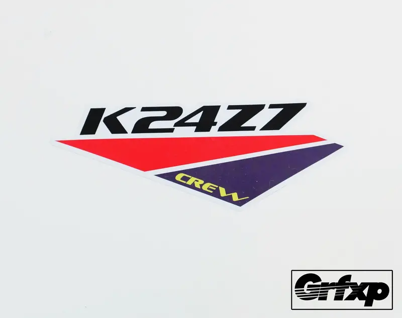 K24z7 Crew Printed Sticker 1