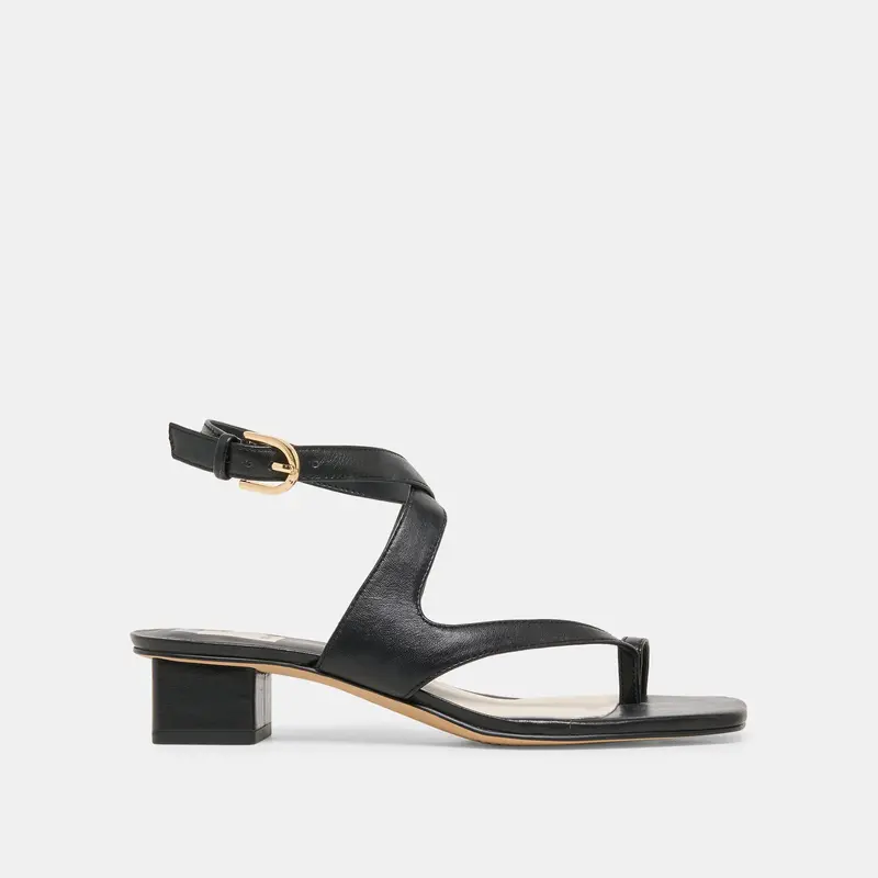 Kameo Heels Black Leather 1