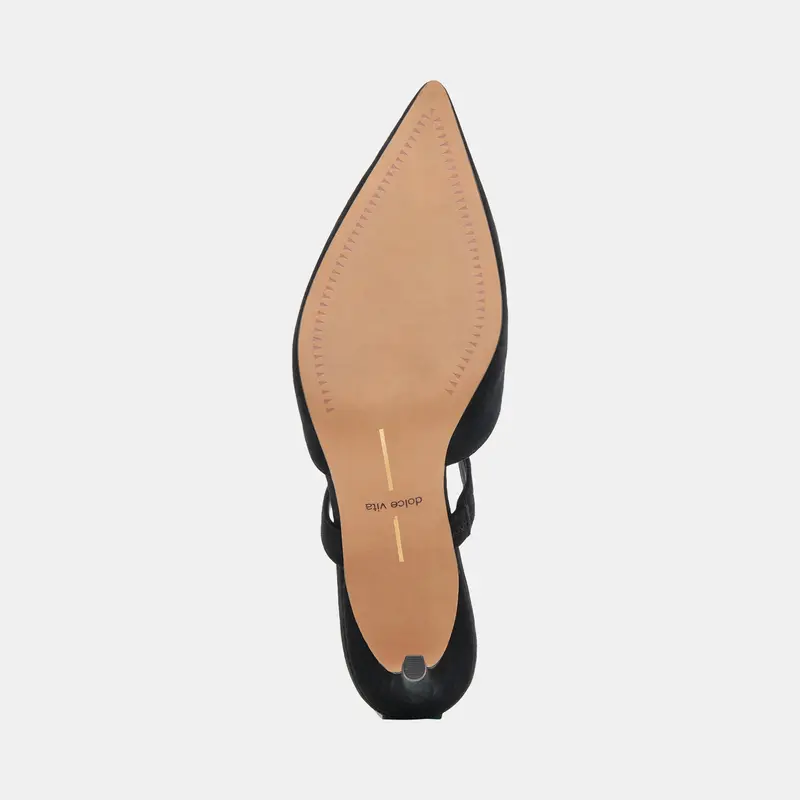 Kanika Heels Onyx Suede 12