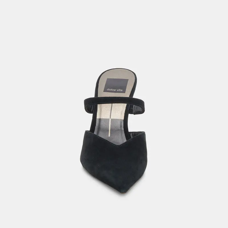Kanika Heels Onyx Suede 9