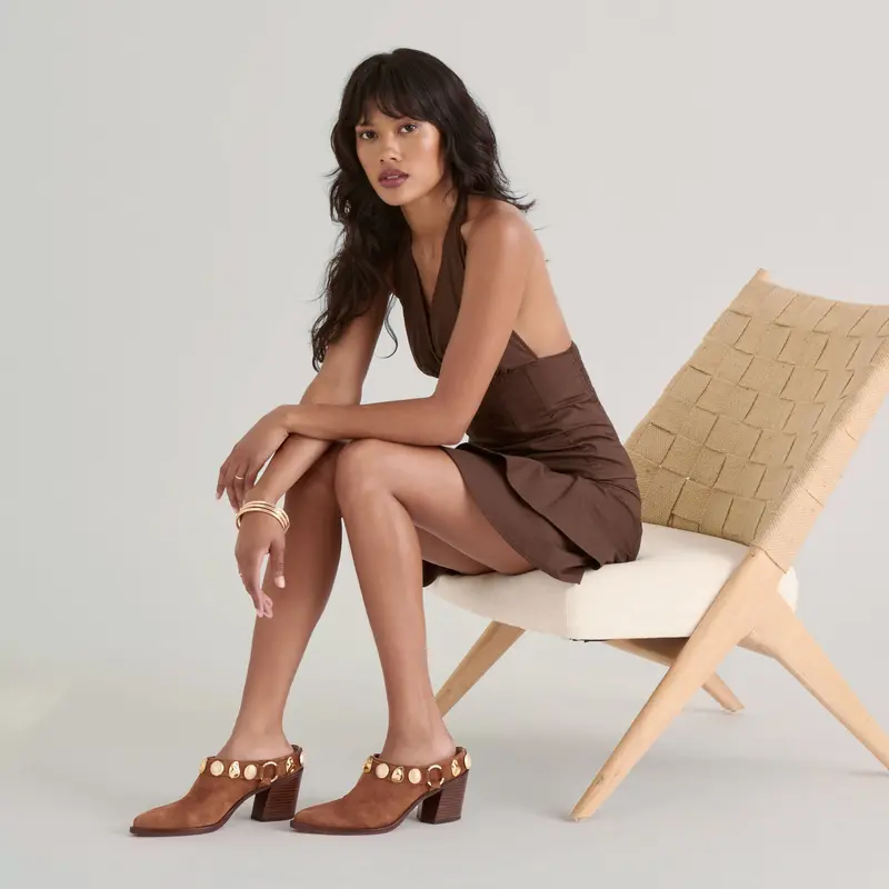 Kanyon Heels Brown Suede 12