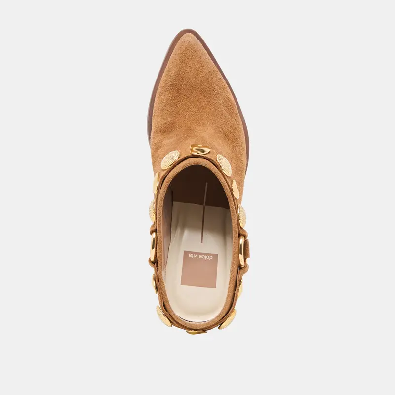 Kanyon Heels Brown Suede 14