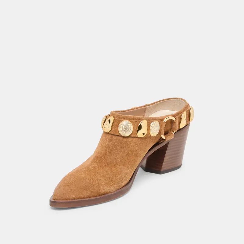 Kanyon Heels Brown Suede 7