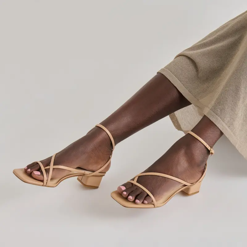 Karlos Sandals Lt Tan Leather 2