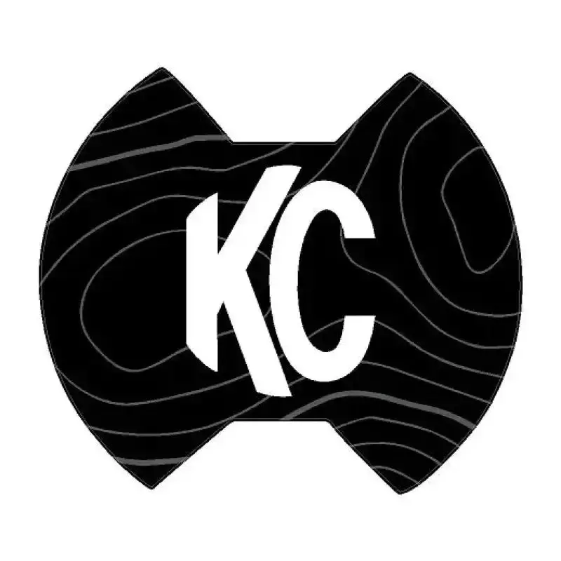 Kc Hilites 6" Slimlite Led Cover Topo Overlays - Universal 1