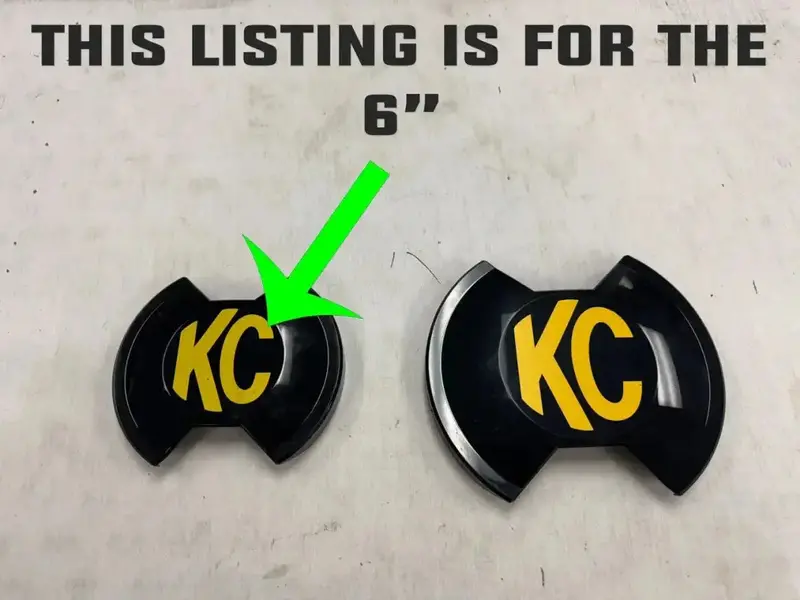 Kc Hilites 6" Slimlite Led Cover Topo Overlays - Universal 2