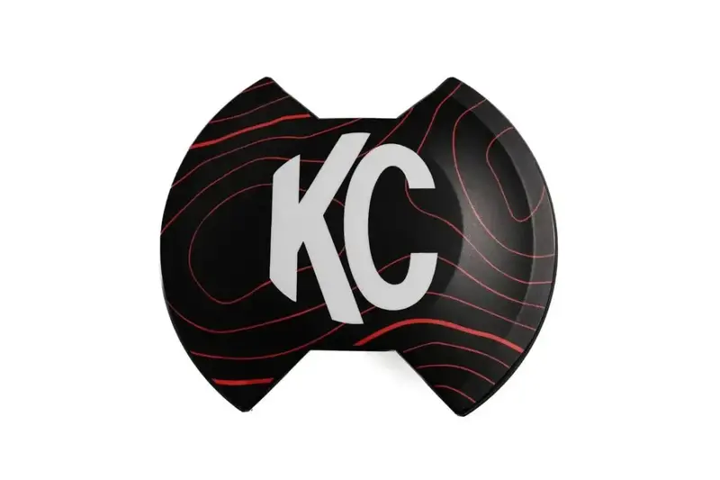 Kc Hilites 6" Slimlite Led Cover Topo Overlays - Universal 2