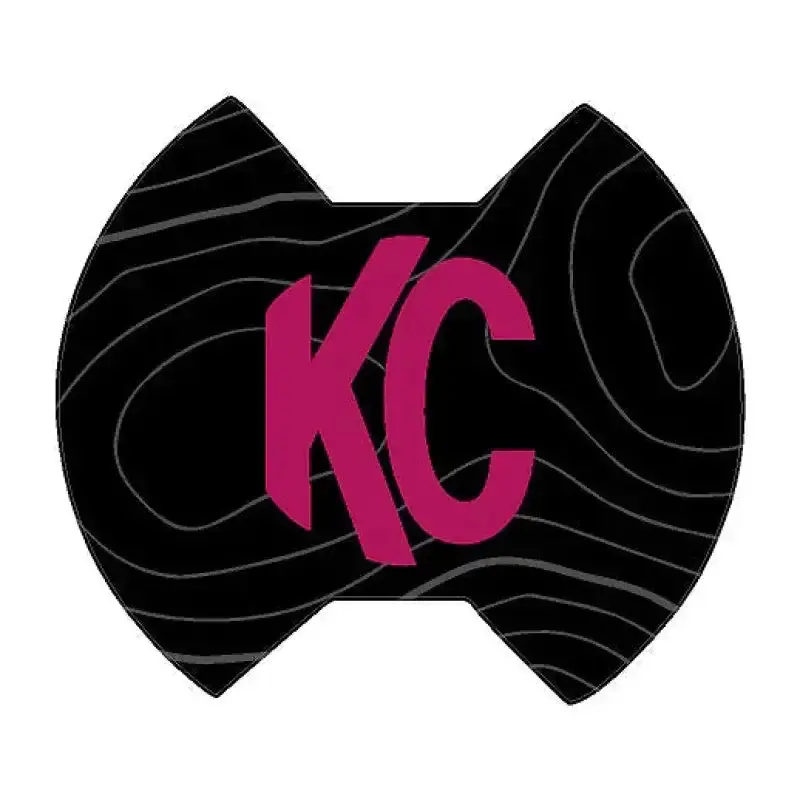 Kc Hilites 6" Slimlite Led Cover Topo Overlays - Universal 3
