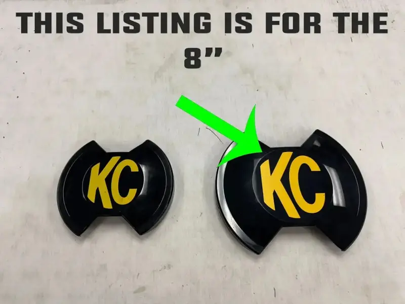 Kc Hilites 8" Slimlite Led Cover Overlays - Universal 2