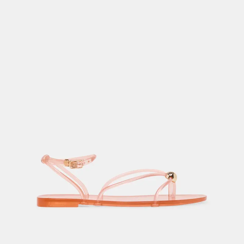 Kenley Vinyl Sandals Rose Jelly 1