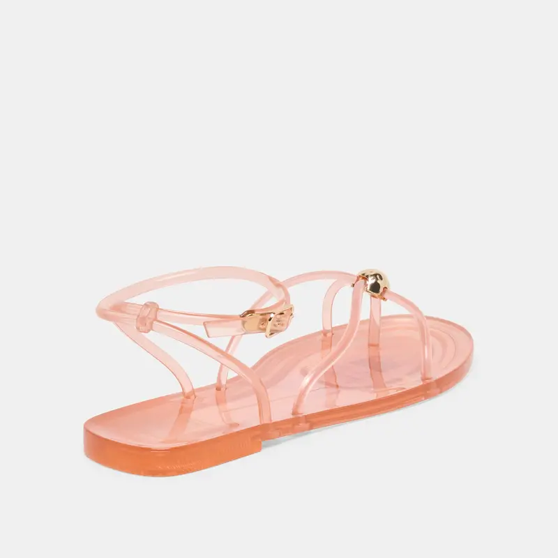 Kenley Vinyl Sandals Rose Jelly 3