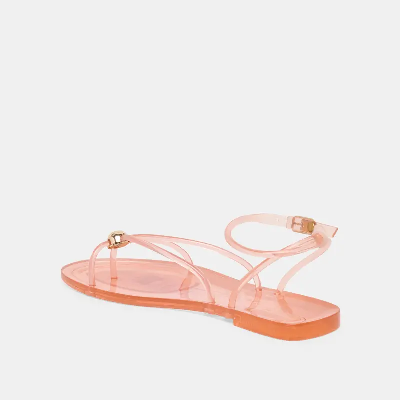 Kenley Vinyl Sandals Rose Jelly 5