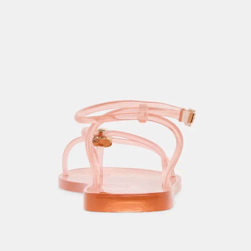 Kenley Vinyl Sandals Rose Jelly 7