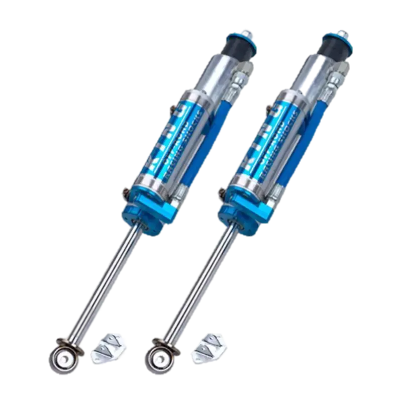 King 2.5 Performance Series Piggyback Reservoir Front Shocks - For 97-06 Jeep Tj 1