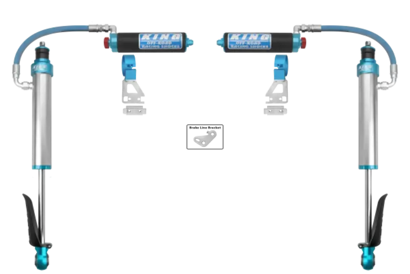 King 2.5 Rear Shocks W/ Adj - For Tacoma (2024+) 1