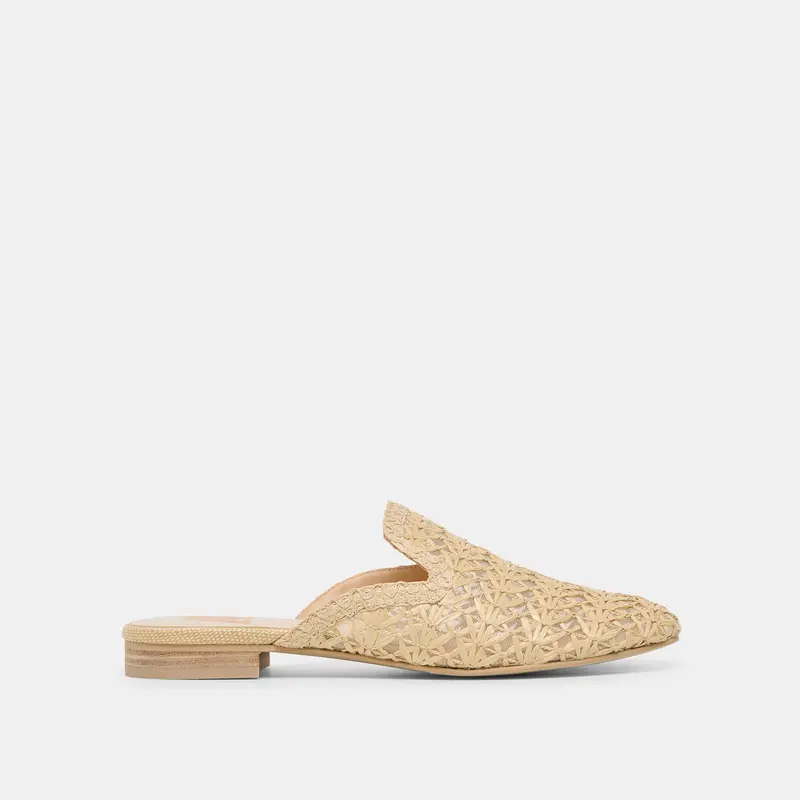 Kirt Flats Lt Natural Cross Hatch Raffia 1