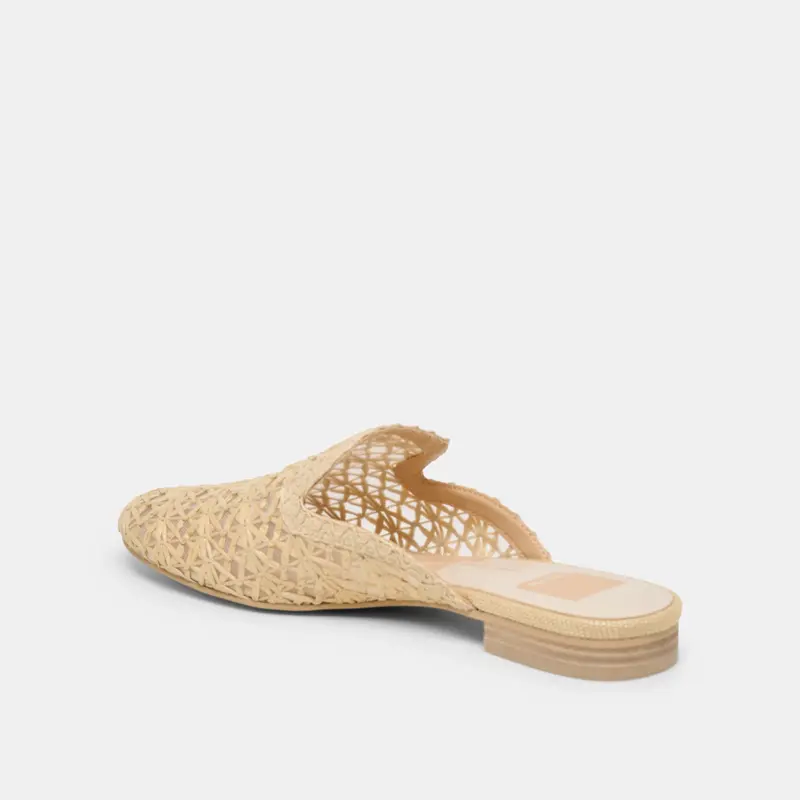Kirt Flats Lt Natural Cross Hatch Raffia 5
