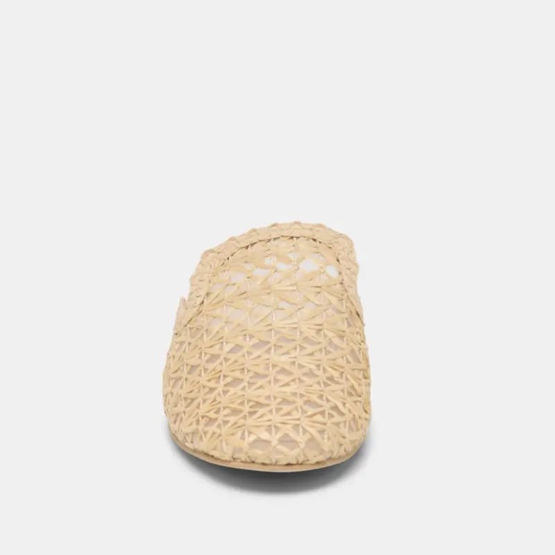 Kirt Flats Lt Natural Cross Hatch Raffia 6