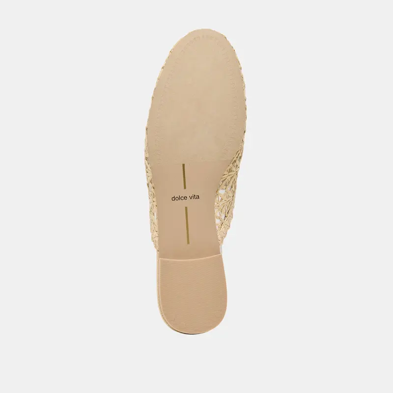 Kirt Flats Lt Natural Cross Hatch Raffia 9