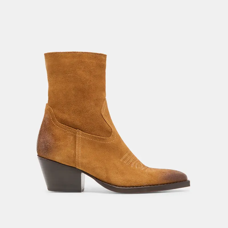 Klyde Boots Cognac Suede 1