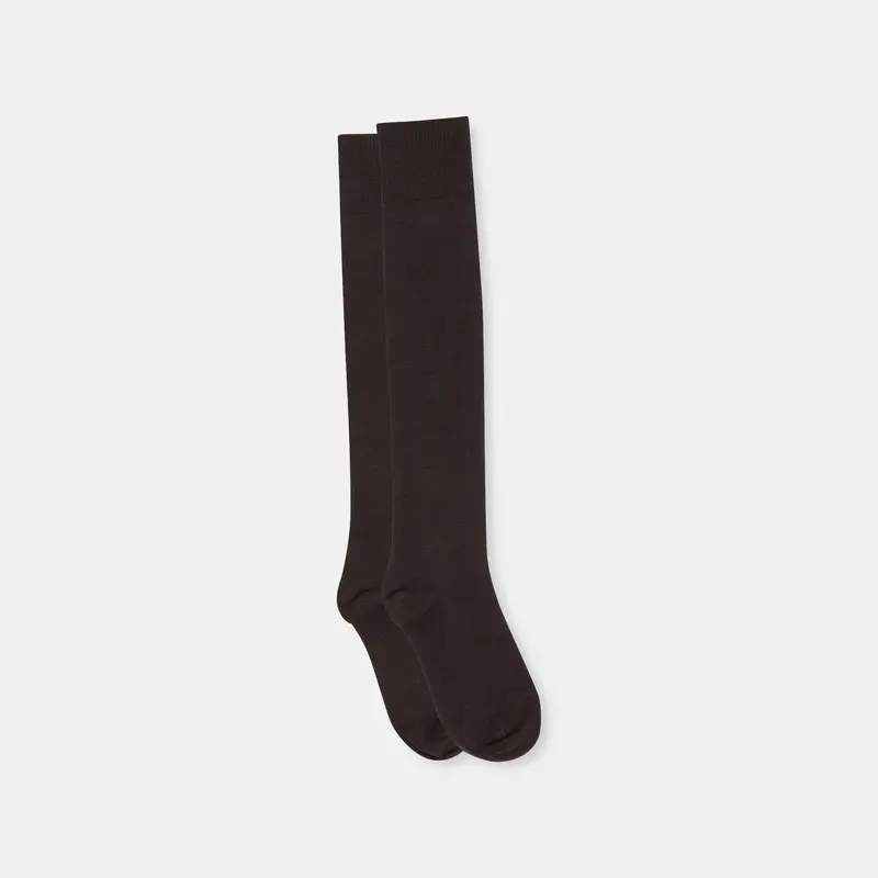 Knee High Socks Espresso 1