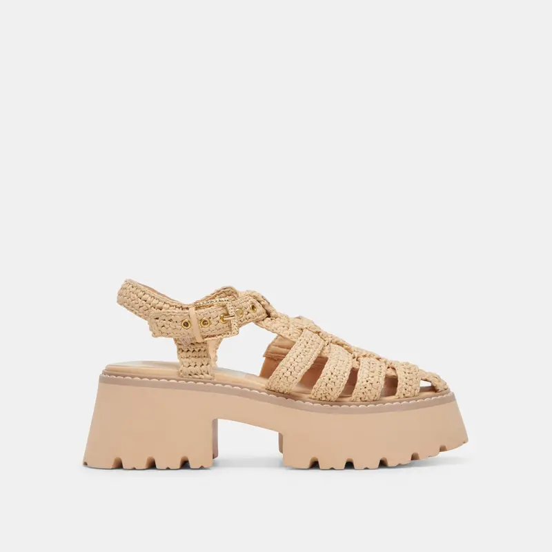 Lasly Sandals Natural Knit 1