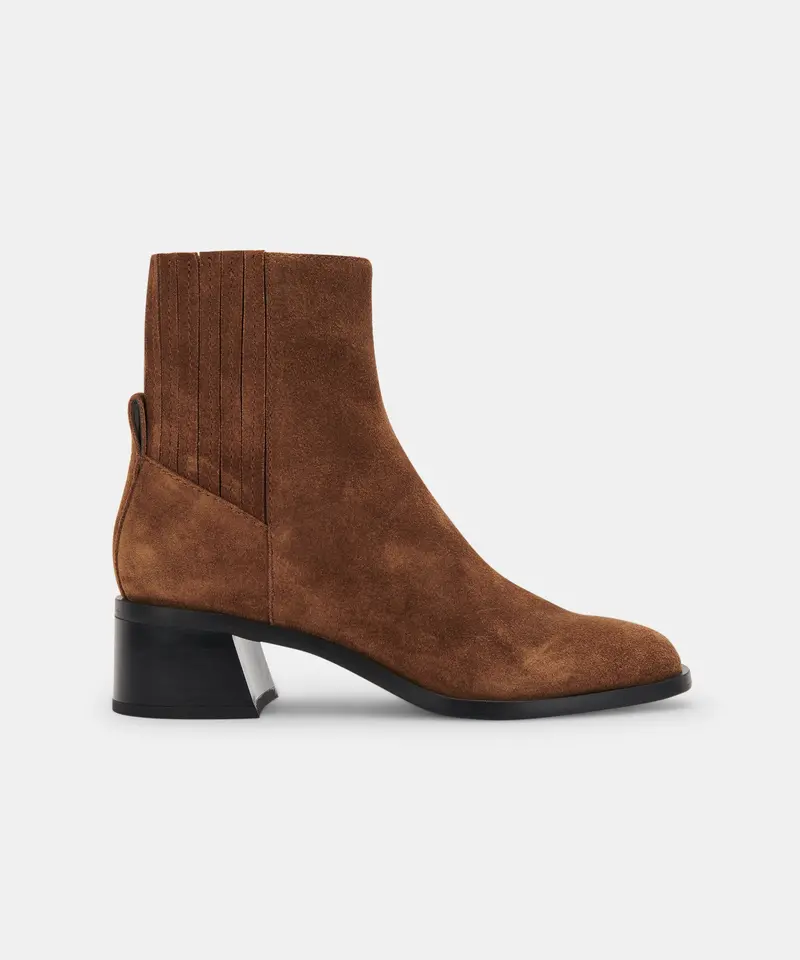 Layton Booties Dk Brown Suede - Re:Vita 1