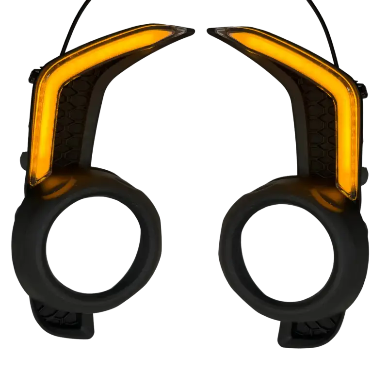 Led Drl Fang Light Bezel Kit For 4Runner 14-24 1