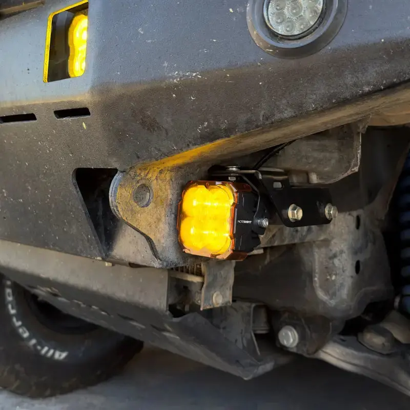 Led Pod Brackets For High Clearance Bumpers - For 96-02 4Runners 1