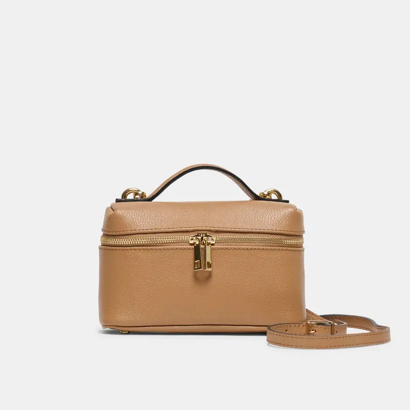 Leony Crossbody Tan Leather 1