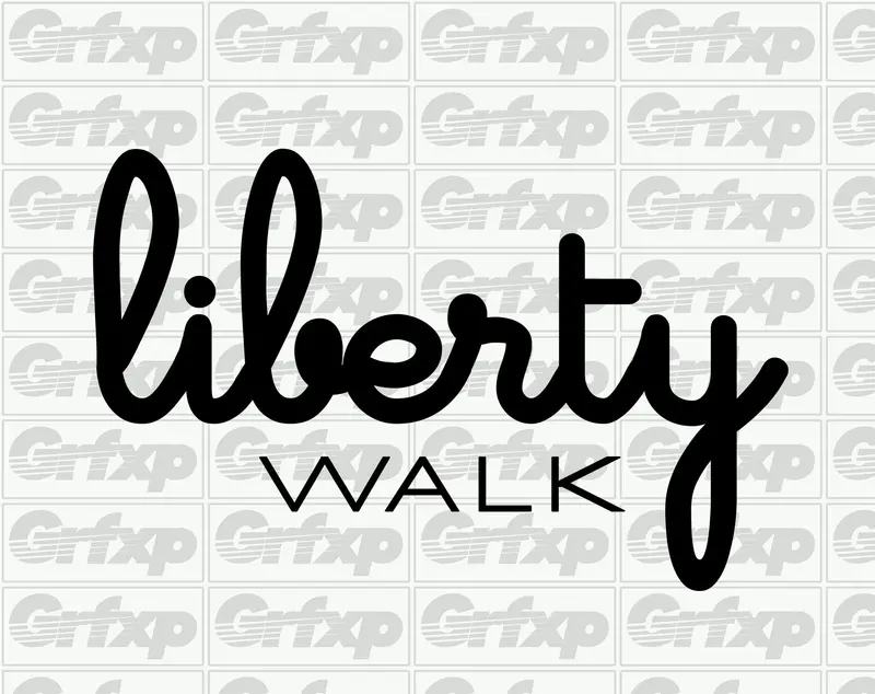 Liberty Walk Bubble Design Sticker 1