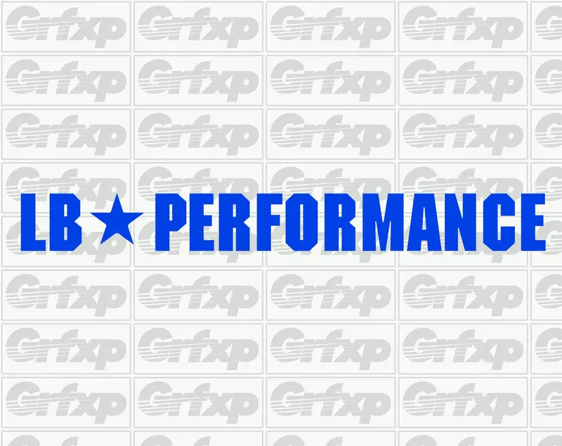 Liberty Walk Lb★Performance Sticker 1