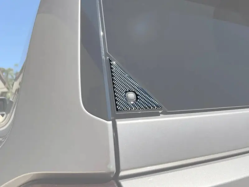 Liftgate Window Button Accent Trim Fits 2024-2026 Toyota Land Cruiser & Lexus Gx550 1