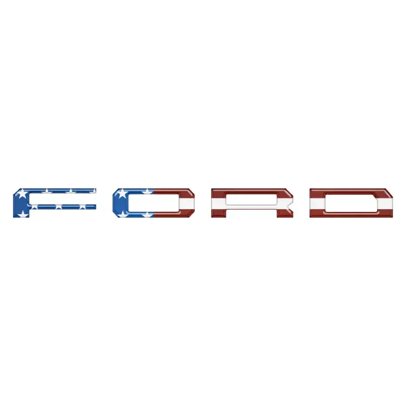 Lightning Rear Bumper Overlays Fits 2022-2026 Ford F-150 Lightning 15