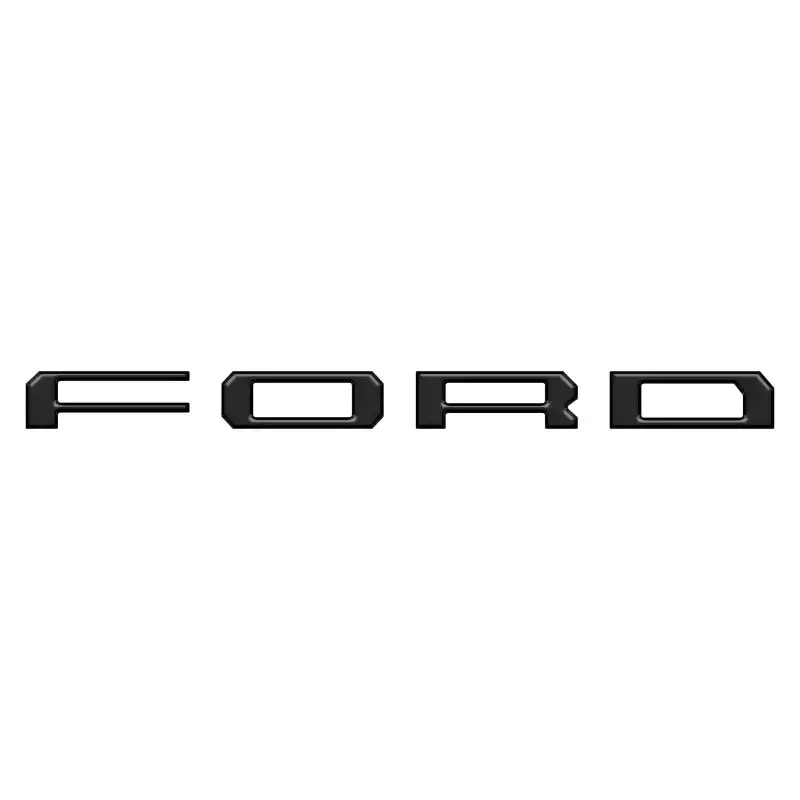 Lightning Rear Bumper Overlays Fits 2022-2026 Ford F-150 Lightning 22
