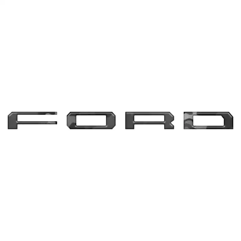 Lightning Rear Bumper Overlays Fits 2022-2026 Ford F-150 Lightning 24
