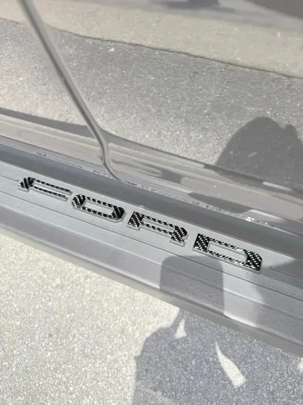 Lightning Running Board Overlays Fits 2022-2026 Ford F150 Lightning 1