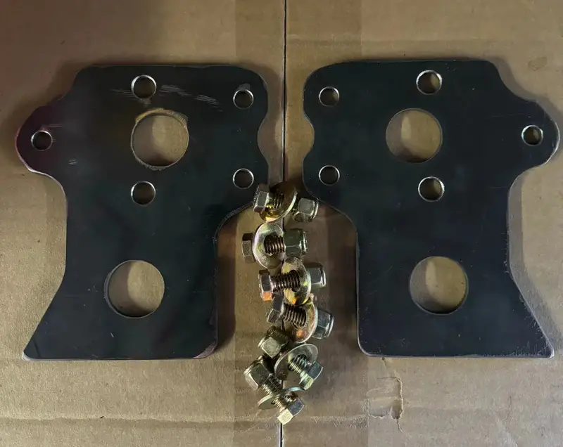 Lil B's Hd Bumper Mount Replacements (Weld On) For Tacoma 1