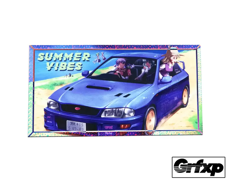 *Limited Edition* Grafixpressions Summer Vibes Slap Sticker 1