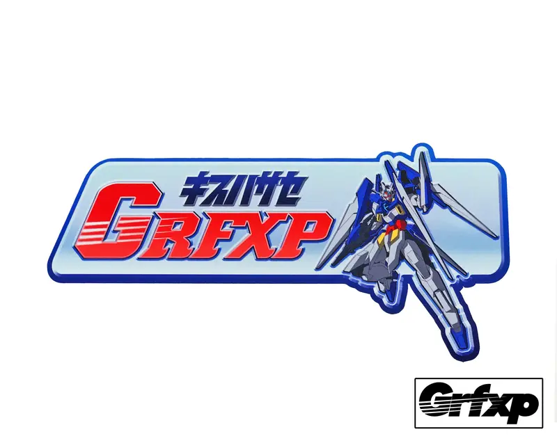*Limited Edition* Grfxp X Gundam Slap Sticker 1