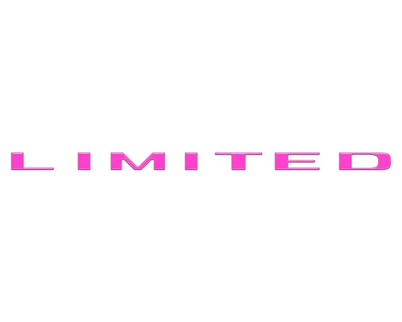 Limited Tailgate Emblem Letter Overlays Fits 2025-2026 Ram 1500/2500/3500 11